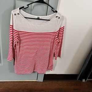Women's Old Navy Striped Shirt — Medium
